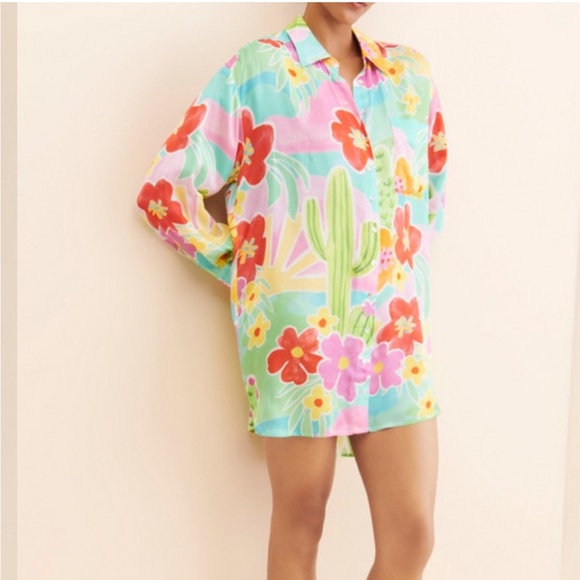 Spell Margo Hour Shirt Dress - Picture 2 of 16